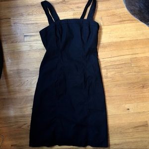 United colors of Benetton black canvas dress